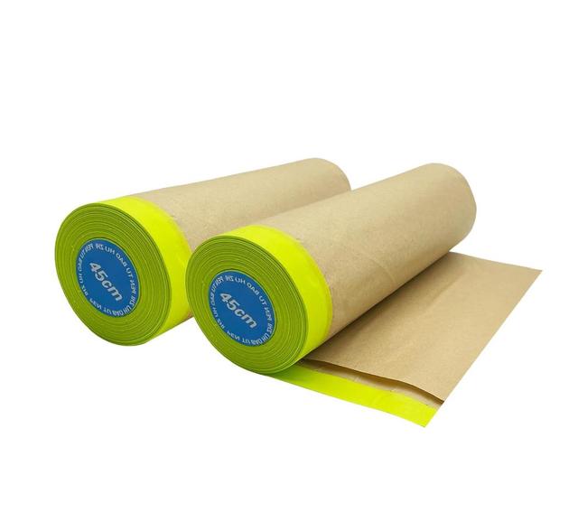 Premium Paint Masking Film - Automotive & Wall Paint Protection - Paint Spraying Cover Shield