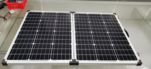 Flagsun 120W Ultra Light Black Outdoor Folding <b>Solar</b> Charging Mono Foldable 20% Efficiency <b>Power</b> System <b>Kit</b> - Product Image 2
