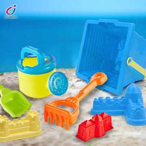 Jouets d'été d'extérieur Chengji : Ensemble <span class=keywords><strong>de</strong></span> jeu <span class=keywords><strong>de</strong></span> construction <span class=keywords><strong>de</strong></span> <span class=keywords><strong>château</strong></span> en <span class=keywords><strong>sable</strong></span> coloré et amusant pour la plage, en plastique, pour enfants <span class=keywords><strong>de</strong></span> 2 à 13 ans - Product Image 2