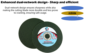 Disque abrasif en céramique 115 mm pour métal et bois, finition lisse, film violet - Product Image 3