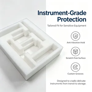 Custom <b>Shaped</b> <b>Foam</b> Inserts Sponge Packaging 18-30kg/m³ Shockproof <b>Foam</b> Liner <b>For</b> Tool Case 3-5 Working Days Lead Time - Product Image 1