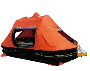 Inflatable liferaft for up to 10 people, professional life-saving equipment with CCS certificate