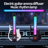 Nouvelle lumière d'ambiance pour voiture avec diffuseur de parfum, lumière polaire, parfum RGB, lumière rythmique musicale contrôlée par la voix