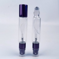 Bouteilles à roulettes d'aromathérapie à Double extrémité de 10 ml, bouteilles à billes d'huile essentielle, nouveau Design