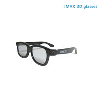 Lunettes 3D polarisées circulairement RealD PET IMAX VR tout-en-un avec écran virtuel de 50 à 80 pouces Rouge Bleu Vert