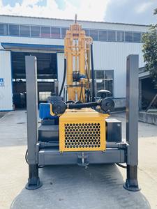 가정 농장에 대한 260 미터 전체 유압 크롤러 물 우물 드릴링 장비 디젤 새로운 기어 박스 펌프 락 드릴 - Product Image 6