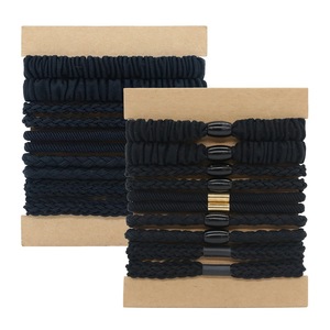 Lot de 10 élastiques tressés ajustables au design simple, pour queue de cheval, bracelet, pour femmes et hommes – Offre Spéciale - Product Image 5