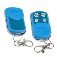 Télécommande automatique pour porte de garage RKING, métal/plastique, 433Mhz/315Mhz, fonction d'apprentissage du code roulant, portée de 100m, 4 boutons