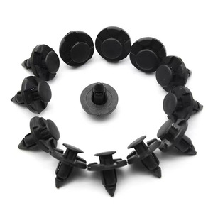 Push Nut Retaining <b>Ring</b> 6.83mm Metric For Fender Liner Bumper <b>Clips</b> Subaru Nissan Lexus - Product Image 3