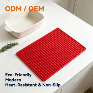 Tapete para Barbacoa Doméstico Hecho de Silicona de Grado Alimenticio, Resistente a Altas Temperaturas, Ecológico y Fácil de Limpiar - Product Image 1