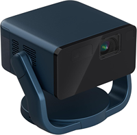 Mini projecteur laser intelligent portable EF22, luminosité de 1 000 lumens, FHD 1080p HDR, 3 puces 3LCD