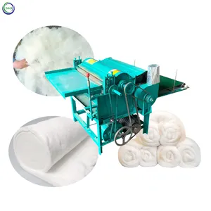 Máquina de limpeza de algodão, máquina pequena para carding de lã