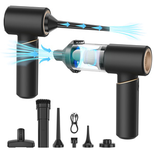 <span class=keywords><strong>Mini</strong></span> aspirateur à main sans fil Souffleur de poussière domestique intégré et fonction de nettoyage par aspiration pour le nettoyage de la voiture - Product Image 5