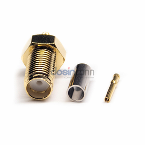 RG316 kablo için SMA dişi bölme somunu konektörü - Product Image 3