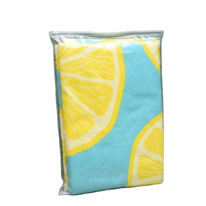 New customized biodegradable Tshirt Zipper Ziplock Packaging Plastic Bag For Clothes  F28 