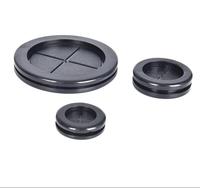 Oeillet ovale en caoutchouc de silicone étanche sur mesure trou de câble bouchon de pare-feu œillets capuchon pour fil/câble Protec