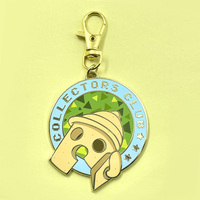 Yüksek kalite ücretsiz örnek özel sert emaye yumuşak emaye metal anahtarlık kolye metal charms karikatür anime metal anahtarlık