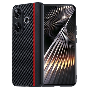 <span class=keywords><strong>Fibre</strong></span> Texture Anti-chute Protection Téléphone Cas Antichoc Téléphone Couverture Arrière Pour Xiaomi POCO F6 Cas - Product Image 2