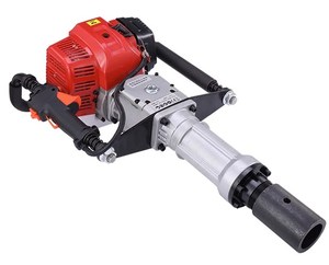 เครื่องตอกเสาเข็มแบบสั่นสะเทือนขนาดเล็ก 4 จังหวะ ใช้เชื้อเพลิงเบนซิน พร้อมชิ้นส่วนเครื่องยนต์หลัก - Product Image 5