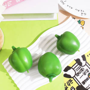 Juguete Antiestrés de Pimiento Grande y Colorido de Material TPR Suave, de Compresión Lenta, Promocional, con Logotipo Personalizado - Product Image 4