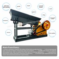 Machine d'alimentation vibrante de grande capacité, alimentateur vibrant robuste pour le concassage du calcaire et du granit