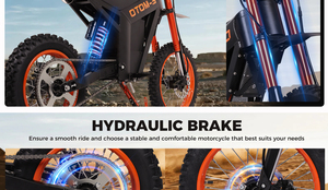 Freeboy Canada UK Warehouse E-Motocyclettes Électriques pour Adolescents et Adultes, Moteur Central, Économique, 3000W, Pneus Larges, Haute Performance - Product Image 4