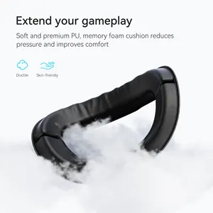 Kualitas tinggi upgrade Virtual Reality VR tali elit penyesuaian kenyamanan Headwear tali kepala untuk Meta Quest 3