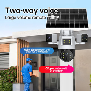 Wistino 4G Năng Lượng Mặt Trời Máy Ảnh Ngoài Trời Không Thấm Nước Ba Màn Hình Con Người Phát Hiện Chuyển Động Báo Động Hai Cách Bằng Giọng Nói An Ninh Máy Ảnh Năng Lượng Mặt Trời 4G - Product Image 6