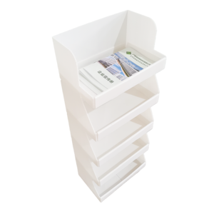 कार्यालय और विपणन के लिए इको-फ्रेंडली खोखले शीट डिस्प्ले रैक, हल्के और टिकाऊ ब्रोशर धारक - Product Image 4