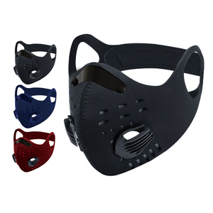 Nhà Máy GIá Chống Bụi PM 2.5 Sport Xe Máy Xe Đạp Tái Sử Dụng Mặt Nạ Với Thở Ra Lọc Van Cưỡi Mặt Nạ - Product Image 3