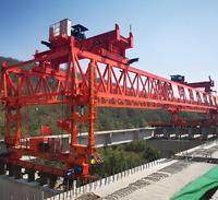 300t Truss Subway Pórtico de hormigón Puente ferroviario de alta velocidad Beam Launcher Grúa Equipo de montaje