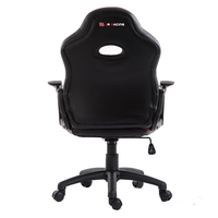 Fauteuil de jeu pour enfants en cuir PU JR RACING, base cinq étoiles, réglable en hauteur, pivotant, moderne, vente en gros