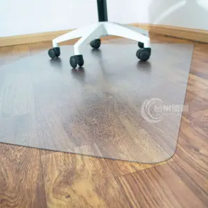 כבד החובה שקוף PVC כיסא מחצלות עבור פרקט אריח רצפה-מגן רצפת מחצלות לבית ולמשרד