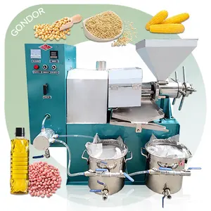 Soya Beans Groundnut Vegetable Canola Cooking Oil Cold Press Process Make Machine to South Africa