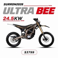 Motocicleta Todoterreno Eléctrica Surron Ultra Bee 2026, 24.5kW, 74V 60Ah, con Aplicación BT, Pantalla LED, Cuadro de Aluminio, Última Versión 2026