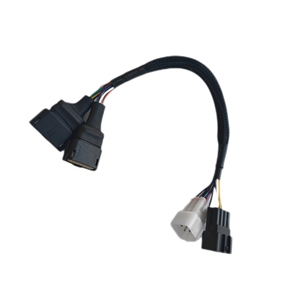 車/トラック/トレーラー/オートバイ用の16ピンおよび6ピンMX15密閉コネクタを備えたカスタムmolex自動照明ワイヤーハーネス - Product Image 2