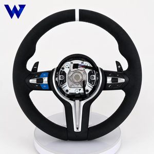 Volant en suède intégral pour <span class=keywords><strong>BMW</strong></span> <span class=keywords><strong>X1</strong></span> X3 X4 X5 X6 F10 F18 F11 F12 F30 F20 M2 M3 M4 M5 M6 X5M X6M F80 F82 F34 E46 - <span class=keywords><strong>Prix</strong></span> de gros - Product Image 6