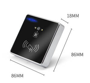 เครื่องอ่านบัตรประจำตัว WG26 13.56MHz/34 RS485 QR Code การควบคุมการเข้าถึง - Product Image 6