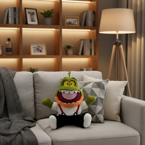 Fabbrica Direct i cattivi giocattoli di peluche alla rinfusa su misura Piranha Plushies OEM ODM produttore di fornitura - Product Image 4