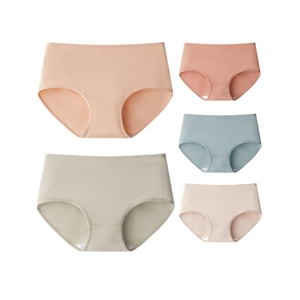 Produttore di indumenti per maglieria GOTS cotone personalizzato tinta unita donna slip Sexy cintura intimo donna per donna - Product Image 1