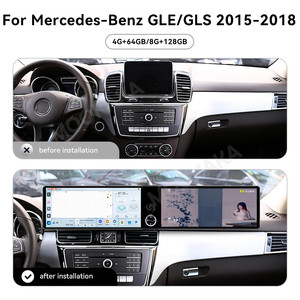 <span class=keywords><strong>Autoradio</strong></span> MOOKAKA double écran 12,3 pouces pour <span class=keywords><strong>Mercedes</strong></span>-Benz GLE/GLS 2015-2018, <span class=keywords><strong>Android</strong></span> 15, GPS Navi, stéréo, CarPlay sans fil - Product Image 2