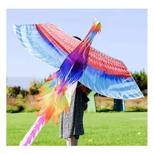 定制火烈鸟动物形状风筝三角洲飞行风筝出售