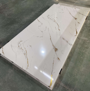 Panneau de placage en <span class=keywords><strong>marbre</strong></span> UV, feuille de <span class=keywords><strong>PVC</strong></span>, moderne, léger, facile à installer, anti-rayures, insonorisant, imperméable, motif <span class=keywords><strong>marbre</strong></span> - Product Image 3