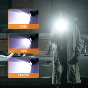 Nouvelles lampes torches LED solaires rechargeables par USB, lampe torche de voiture, lampes tactiques ABS avec <span class=keywords><strong>coupe</strong></span>-circuit et marteau de sécurité - Product Image 2