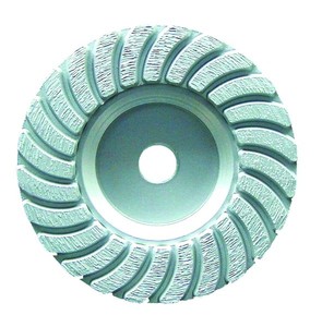 Electroplated Brazed Diamond Resin Bonded Grinding Wheel for Stone Edge Grinding and Shape Polishing <strong>Tonado</strong> Cup Wheel 7 Inch - Product Image 3