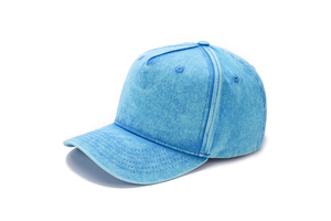 De azul cielo Snap sin ala de 6 Panel de la <span class=keywords><strong>gorra</strong></span> de béisbol sombrero - Product Image 2