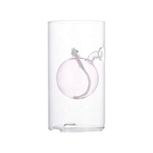 Luxe exquis fait à la main créatif cylindre chandelle dîner <span class=keywords><strong>chandelier</strong></span> verre <span class=keywords><strong>lampe</strong></span> à <span class=keywords><strong>huile</strong></span> pour noël sérigraphie - Product Image 1