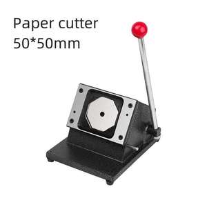 50*50MM Rectangular Refrigerator Sticker Badge Machine Rotary All-metal Tinplate Badge Making Machine With Mold - Product Image 4
