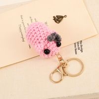 Gorro de Graduación de Ganchillo con Diseño de Hámster Triste, Hecho a Mano, para Niños y Niñas, Regalo para el Día del Niño