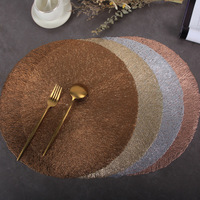Napperon de luxe décoratif ajouré créatif, imperméable, résistant aux taches et isolant thermique, pour armoires de cuisine de style occidental